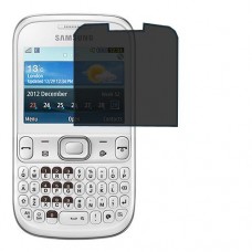 Samsung Chat 333 защита экрана пленка гидрогель конфиденциальность (силикон) Одна штука скрин мобиль