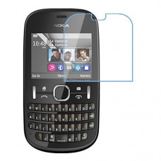 Nokia Asha 200 защитный экран из нано стекла 9H одна штука скрин Мобайл