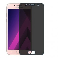 Samsung Galaxy A3 (2017) защита экрана пленка гидрогель конфиденциальность (силикон) Одна штука скрин мобиль