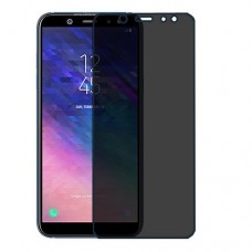 Samsung Galaxy A6 (2018) защита экрана пленка гидрогель конфиденциальность (силикон) Одна штука скрин мобиль