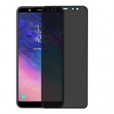 Samsung Galaxy A6+ (2018) защита экрана пленка гидрогель конфиденциальность (силикон) Одна штука скрин мобиль