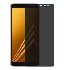 Samsung Galaxy A8 (2018) защита экрана пленка гидрогель конфиденциальность (силикон) Одна штука скрин мобиль