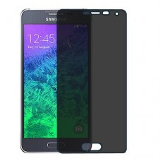 Samsung Galaxy Alpha (S801) защита экрана пленка гидрогель конфиденциальность (силикон) Одна штука скрин мобиль