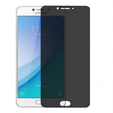 Samsung Galaxy C7 Pro защита экрана пленка гидрогель конфиденциальность (силикон) Одна штука скрин мобиль