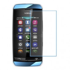 Nokia Asha 306 защитный экран из нано стекла 9H одна штука скрин Мобайл