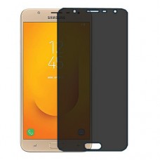 Samsung Galaxy J7 Duo защита экрана пленка гидрогель конфиденциальность (силикон) Одна штука скрин мобиль
