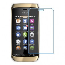 Nokia Asha 310 защитный экран из нано стекла 9H одна штука скрин Мобайл