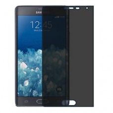 Samsung Galaxy Note Edge защита экрана пленка гидрогель конфиденциальность (силикон) Одна штука скрин мобиль