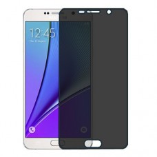 Samsung Galaxy Note5 защита экрана пленка гидрогель конфиденциальность (силикон) Одна штука скрин мобиль