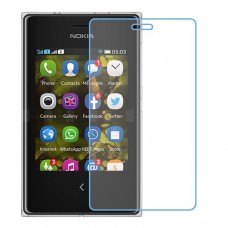 Nokia Asha 503 защитный экран из нано стекла 9H одна штука скрин Мобайл