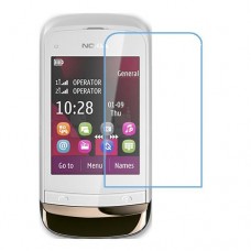 Nokia C2-03 защитный экран из нано стекла 9H одна штука скрин Мобайл