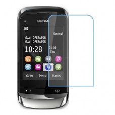 Nokia C2-06 защитный экран из нано стекла 9H одна штука скрин Мобайл