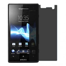 Sony Xperia acro HD SOI12 защита экрана пленка гидрогель конфиденциальность (силикон) Одна штука скрин мобиль