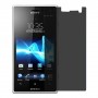 Sony Xperia acro S защита экрана пленка гидрогель конфиденциальность (силикон) Одна штука скрин мобиль