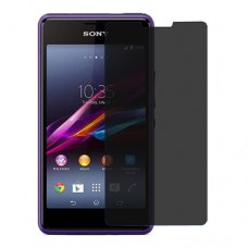 Sony Xperia E1 защита экрана пленка гидрогель конфиденциальность (силикон) Одна штука скрин мобиль