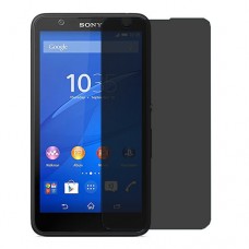 Sony Xperia E4 Dual защита экрана пленка гидрогель конфиденциальность (силикон) Одна штука скрин мобиль
