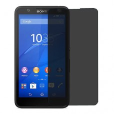 Sony Xperia E4 защита экрана пленка гидрогель конфиденциальность (силикон) Одна штука скрин мобиль