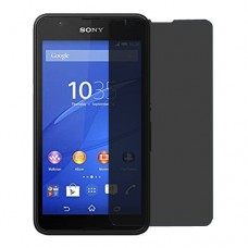 Sony Xperia E4g Dual защита экрана пленка гидрогель конфиденциальность (силикон) Одна штука скрин мобиль