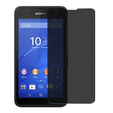 Sony Xperia E4g защита экрана пленка гидрогель конфиденциальность (силикон) Одна штука скрин мобиль
