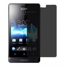 Sony Xperia go защита экрана пленка гидрогель конфиденциальность (силикон) Одна штука скрин мобиль