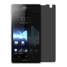 Sony Xperia GX SO-04D защита экрана пленка гидрогель конфиденциальность (силикон) Одна штука скрин мобиль