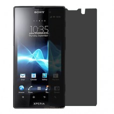 Sony Xperia ion LTE защита экрана пленка гидрогель конфиденциальность (силикон) Одна штука скрин мобиль