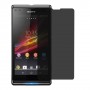 Sony Xperia L защита экрана пленка гидрогель конфиденциальность (силикон) Одна штука скрин мобиль