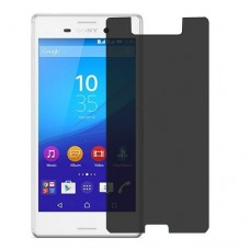 Sony Xperia M4 Aqua Dual защита экрана пленка гидрогель конфиденциальность (силикон) Одна штука скрин мобиль