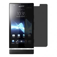 Sony Xperia P защита экрана пленка гидрогель конфиденциальность (силикон) Одна штука скрин мобиль
