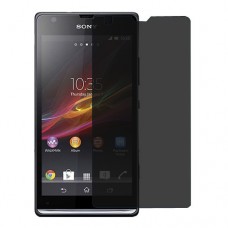 Sony Xperia SP защита экрана пленка гидрогель конфиденциальность (силикон) Одна штука скрин мобиль