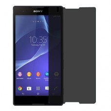 Sony Xperia T2 Ultra защита экрана пленка гидрогель конфиденциальность (силикон) Одна штука скрин мобиль