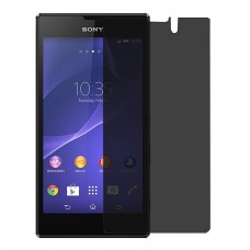 Sony Xperia T3 защита экрана пленка гидрогель конфиденциальность (силикон) Одна штука скрин мобиль
