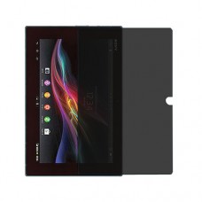 Sony Xperia Tablet Z LTE защита экрана пленка гидрогель конфиденциальность (силикон) Одна штука скрин мобиль