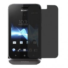 Sony Xperia tipo dual защита экрана пленка гидрогель конфиденциальность (силикон) Одна штука скрин мобиль