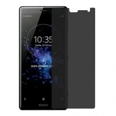 Sony Xperia XZ2 защита экрана пленка гидрогель конфиденциальность (силикон) Одна штука скрин мобиль