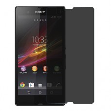 Sony Xperia Z защита экрана пленка гидрогель конфиденциальность (силикон) Одна штука скрин мобиль