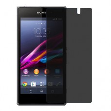 Sony Xperia Z1s защита экрана пленка гидрогель конфиденциальность (силикон) Одна штука скрин мобиль