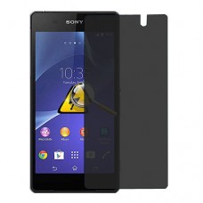 Sony Xperia Z2 защита экрана пленка гидрогель конфиденциальность (силикон) Одна штука скрин мобиль