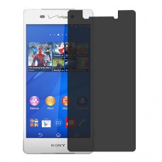Sony Xperia Z3v защита экрана пленка гидрогель конфиденциальность (силикон) Одна штука скрин мобиль
