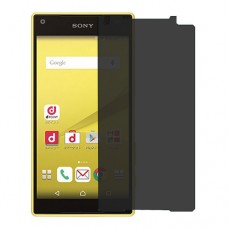 Sony Xperia Z5 Compact защита экрана пленка гидрогель конфиденциальность (силикон) Одна штука скрин мобиль
