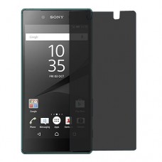 Sony Xperia Z5 защита экрана пленка гидрогель конфиденциальность (силикон) Одна штука скрин мобиль