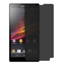 Sony Xperia ZL защита экрана пленка гидрогель конфиденциальность (силикон) Одна штука скрин мобиль