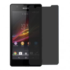 Sony Xperia ZR защита экрана пленка гидрогель конфиденциальность (силикон) Одна штука скрин мобиль