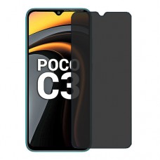Xiaomi Poco C3 защита экрана пленка гидрогель конфиденциальность (силикон) Одна штука скрин мобиль