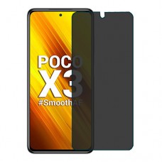 Xiaomi Poco X3 защита экрана пленка гидрогель конфиденциальность (силикон) Одна штука скрин мобиль