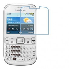 Samsung Chat 333 защитный экран из нано стекла 9H одна штука скрин Мобайл
