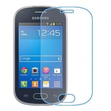 Samsung Galaxy Fame Lite защитный экран из нано стекла 9H одна штука скрин Мобайл