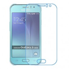Samsung Galaxy J1 Ace защитный экран из нано стекла 9H одна штука скрин Мобайл