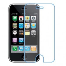 Apple iPhone 3G - 3GS защитный экран из нано стекла 9H одна штука скрин Мобайл