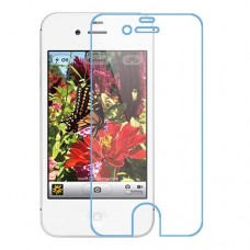 Apple iPhone 4s защитный экран из нано стекла 9H одна штука скрин Мобайл
